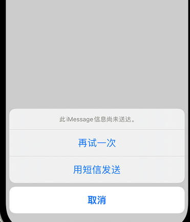 南丰镇apple维修iPhone上无法正常发送iMessage信息