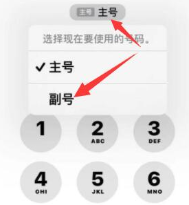 南丰镇苹果14维修店分享iPhone 14 Pro Max使用副卡打电话的方法 