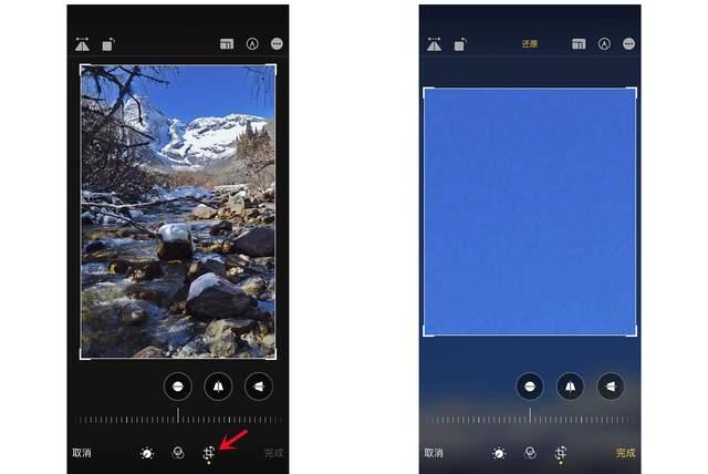 南丰镇苹果手机维修分享iPhone手机如何使用裁剪功能隐藏照片 